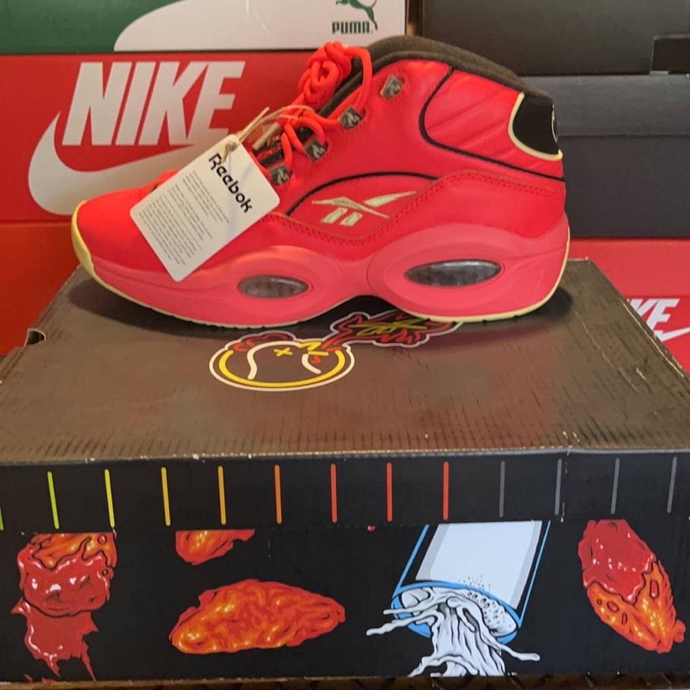 SOLD - NIB Reebok Question Mid Iverson Hot Ones